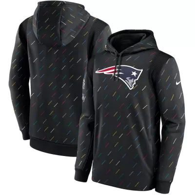 Men New England Patriots Black NFL Hoodie 2021 - uafactory