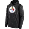 Men Pittsburgh Steelers Black NFL Hoodie 2021 - uafactory