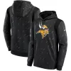 Men Minnesota Vikings Black NFL Hoodie 2021 - uafactory