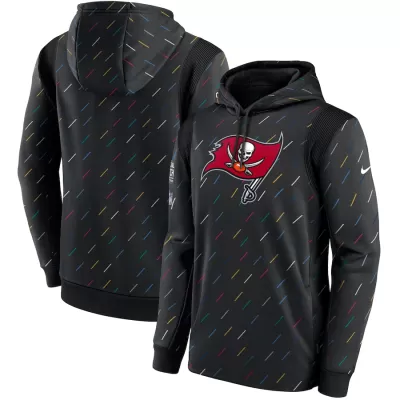 Men Tampa Bay Buccaneers Black NFL Hoodie 2021 - uafactory