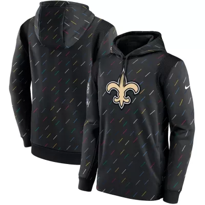 Men New Orleans Saints Black NFL Hoodie 2021 - uafactory