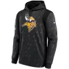 Men Minnesota Vikings Black NFL Hoodie 2021 - uafactory