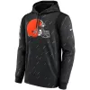 Men Cleveland Browns Black NFL Hoodie 2021 - uafactory