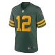 Men Green Bay Packers Aaron Rodgers #12 Green Game Jersey - uafactory
