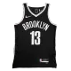 Brooklyn Nets James Harden #13 Swingman Jersey Black for men - Association Edition - uafactory