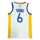 Men's Golden State Warriors Nick Young #6 White Retro Jersey - Association Edition - uafactory