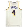 Los Angeles Lakers Rajon Rondo #4 Swingman Jersey White for men - Association Edition - uafactory