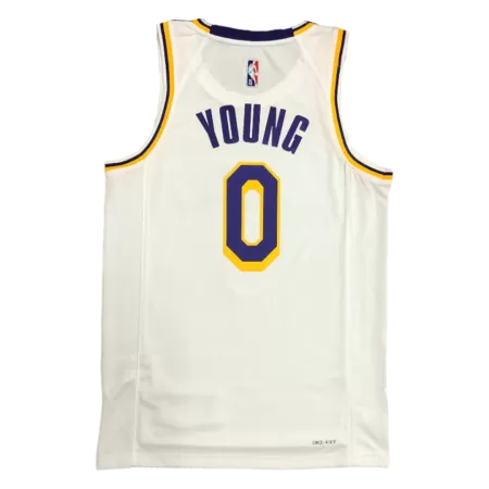 Los Angeles Lakers Nick Young #0 Swingman Jersey White for men - Association Edition - uafactory