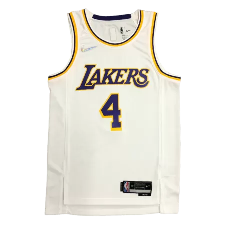 Los Angeles Lakers Rajon Rondo #4 Swingman Jersey White for men - Association Edition - uafactory