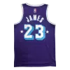 Los Angeles Lakers LeBron James #23 2021/22 Swingman Jersey Purple for men - City Edition - uafactory