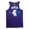 Los Angeles Lakers Rajon Rondo #4 2021/22 Swingman Jersey Purple for men - City Edition - uafactory