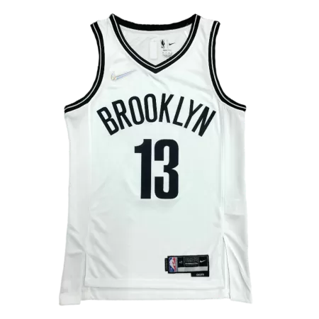 Brooklyn Nets James Harden #13 2021 Swingman Jersey White for men - uafactory