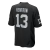 Men Las Vegas Raiders Hunter Renfrow #13 Black Game Jersey - uafactory