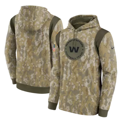 Men Washington Football Team Camo NFL Hoodie 2021 - uafactory