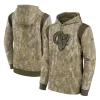 Men Los Angeles Rams Camo NFL Hoodie 2021 - uafactory