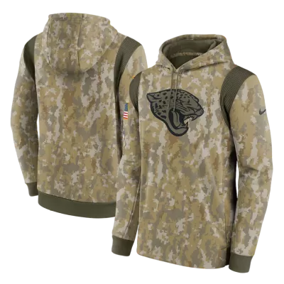 Men Jacksonville Jaguars Camo NFL Hoodie 2021 - uafactory