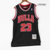 Men's Chicago Bulls Michael Jordan #23 Black Retro Jersey 1997/98 - uafactory