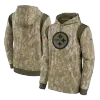 Men Pittsburgh Steelers Camo NFL Hoodie 2021 - uafactory