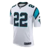 Men Carolina Panthers Panthers McCAFFREY #22 White Game Jersey - uafactory