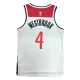 Washington Wizards Russell Westbrook #4 2021/22 Swingman Jersey White for men - Association Edition - uafactory