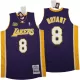 Men's Los Angeles Lakers Kobe Bryant #8 Purple Retro Jersey 2000/01 - uafactory