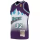 Men's Utah Jazz Karl Malone #32 Purple Retro Jersey 1991/92 - uafactory