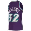 Men's Utah Jazz Karl Malone #32 Purple Retro Jersey 1991/92 - uafactory