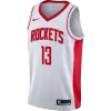 Houston Rockets Harden #13 2019/20 Swingman Jersey White for men - Association Edition - uafactory