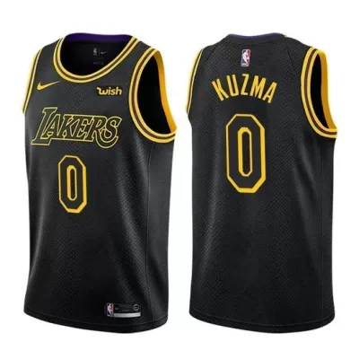 Los Angeles Lakers Kuzma #0 Swingman Jersey Black for men - uafactory