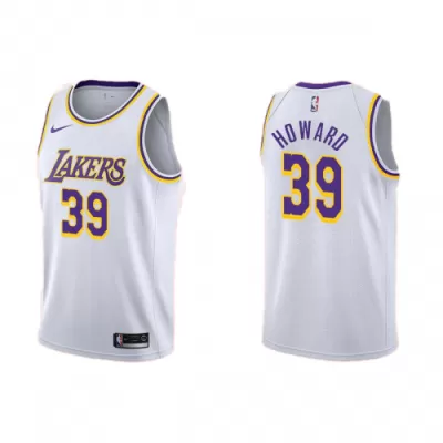 Los Angeles Lakers Dwight Howard #39 Swingman Jersey White for men - Association Edition - uafactory