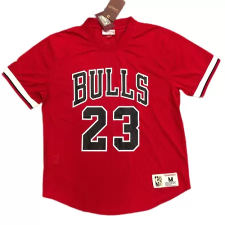 Men's Chicago Bulls Michael Jordan #23 Red Retro Jersey - uafactory