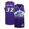 Men's Utah Jazz Karl Malone #32 Purple Retro Jersey 1996/97 - uafactory