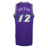 Men's Utah Jazz John Stockton #12 Purple Retro Jersey 1996/97 - uafactory