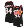 Men's Phoenix Suns Charles Barkley #34 Black Retro Jersey 1992/93 - uafactory