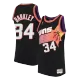 Men's Phoenix Suns Charles Barkley #34 Black Retro Jersey 1992/93 - uafactory