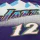 Men's Utah Jazz John Stockton #12 Purple Retro Jersey 1996/97 - uafactory