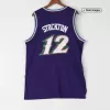 Men's Utah Jazz John Stockton #12 Purple Retro Jersey 1996/97 - uafactory