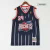 Men's Houston Rockets Hakeem Olajuwon #34 Navy Retro Jersey - uafactory