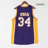 Men's Los Angeles Lakers Lakers O'NEAL #34 Purple Retro Jersey 1999/00 - uafactory