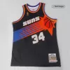 Men's Phoenix Suns Charles Barkley #34 Black Retro Jersey 1992/93 - uafactory