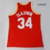 Men's Houston Rockets Hakeem Olajuwon #34 Red Retro Jersey 1993/94 - uafactory