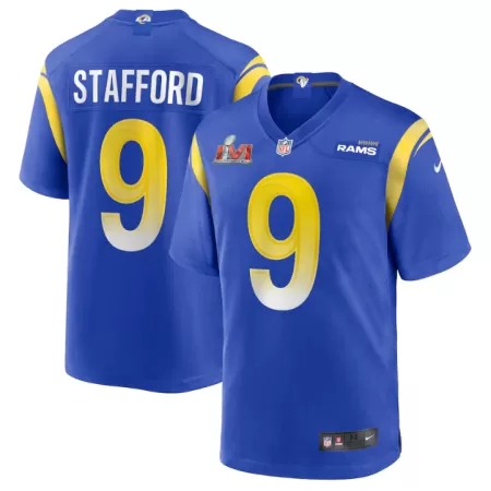 Men Los Angeles Rams Matthew Stafford #9 Royal Game Jersey - uafactory
