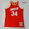 Men's Houston Rockets Hakeem Olajuwon #34 Red Retro Jersey 1993/94 - uafactory