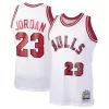 Men's Chicago Bulls Jordan #23 White Retro Jersey 1984/85 - uafactory