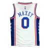 Philadelphia 76ers Tyrese Maxey #0 2021/22 Swingman Jersey White for men - Association Edition - uafactory