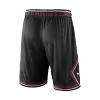 Men's Chicago Bulls Black Basketball Shorts - uafactory