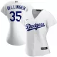 Women Los Angeles Dodgers Cody Bellinger #35 Home White MLB Jersey - uafactory