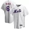 Men New York Mets Jeff McNeil #6 Home White&Royal MLB Jersey - uafactory