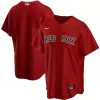 Men Boston Red Sox Red Alternate MLB Jersey - uafactory