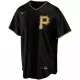 Men Pittsburgh Pirates Black Alternate MLB Jersey - uafactory